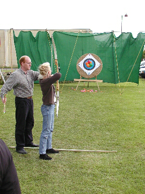 Bogenschießen stärkt die Rückenmuskulatur Bogenschießen stärkt die Rückenmuskulatur